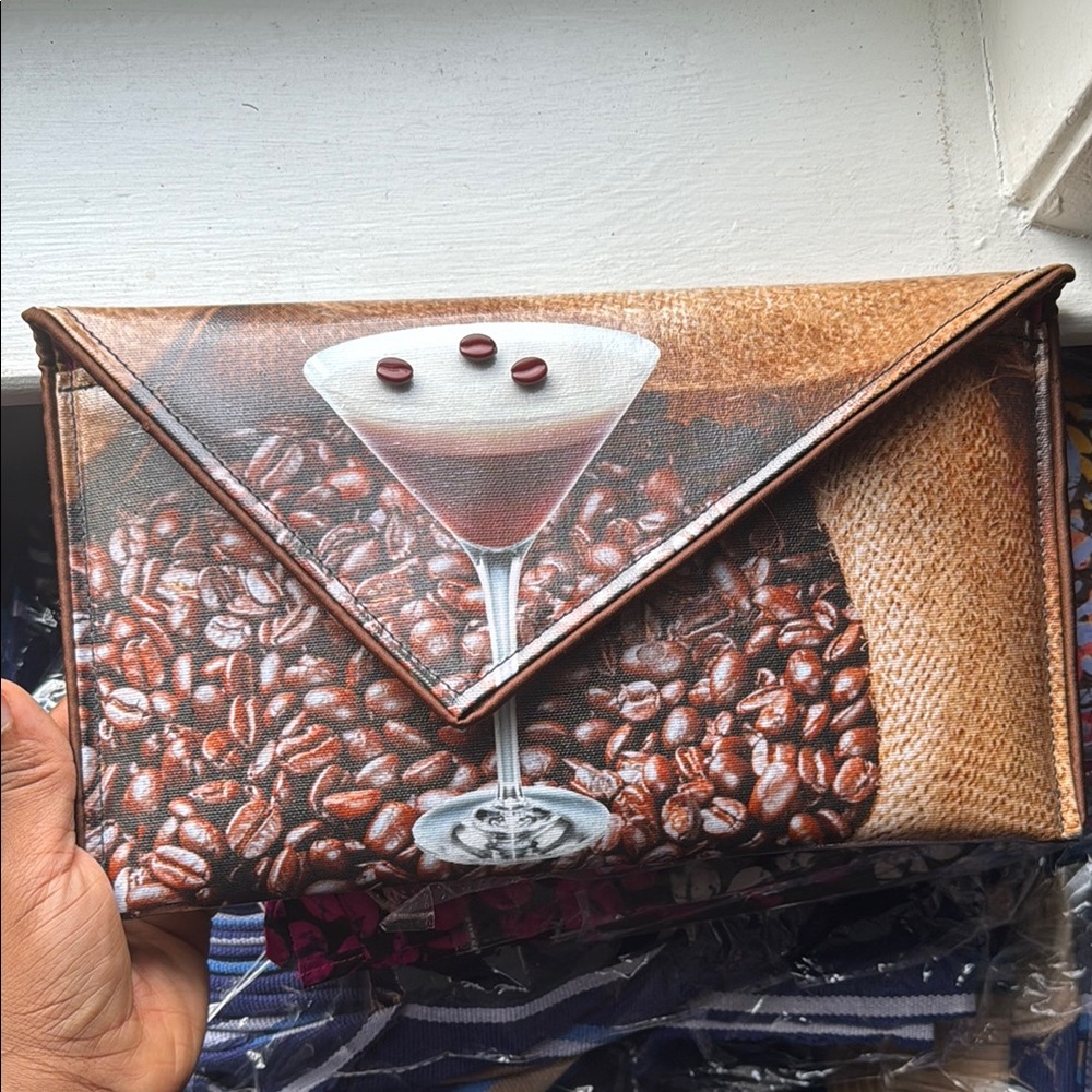 Espressotini Crossbody Clutch (Kent Stetson)
